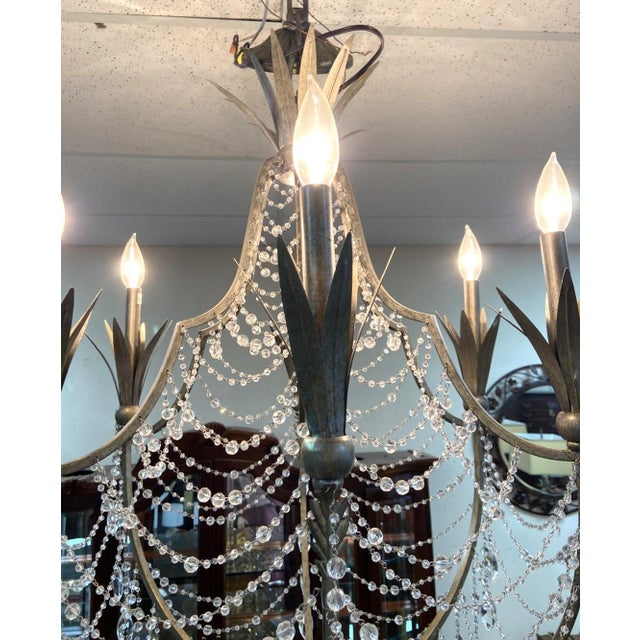 Transitional Cyan Designs Luciana 6-Light Chandelier For Sale - Image 3 of 5