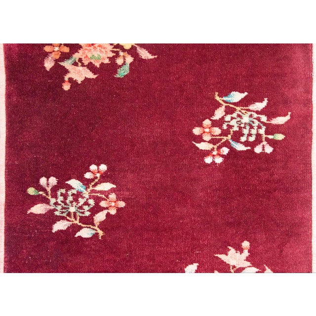Textile Early 20th Century Chinese Art Deco Rug For Sale - Image 7 of 13