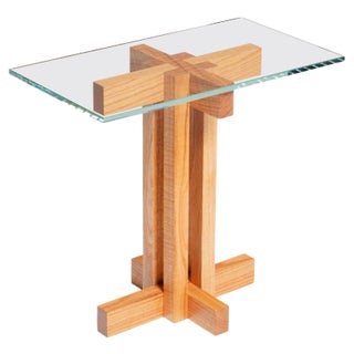 Ray Kappe RK13 Side Table in Red Oak by Original in Berlin, Germany, 2020 For Sale