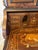 Antique Italian Marquetry Inlaid Burr Walnut Bureau Bookcase, 1920 For Sale - Image 12 of 18