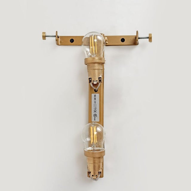 Gray Murano Glass Wall Sconces in Satin Smoke Glass and Brass, Italy, 2000, Set of 2 For Sale - Image 8 of 9
