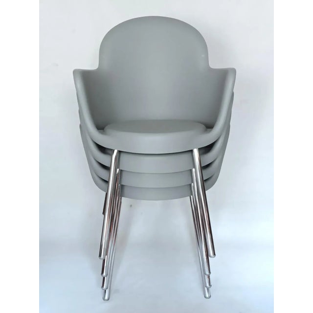 Model Gogo Chairs by Marcello Ziliani for Sintesi, 1980s, Set of 4, in Good conditions. Designed 1980 to 1989