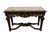 Rustic European Ashley Furniture Casa Mollino Mediterranean Old World Style 54" Console Table - Dark Brown Finish W. Granite Top T953-4 For Sale - Image 3 of 9