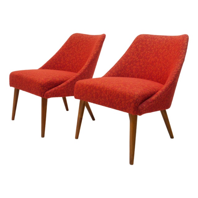 Set of Vintage German Cocktail Chairs, 1960s For Sale