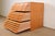 Mid-Century Modern Oak 15-Drawer Architect's Blueprint Flat File Cabinet For Sale In South Bend - Image 6 of 12