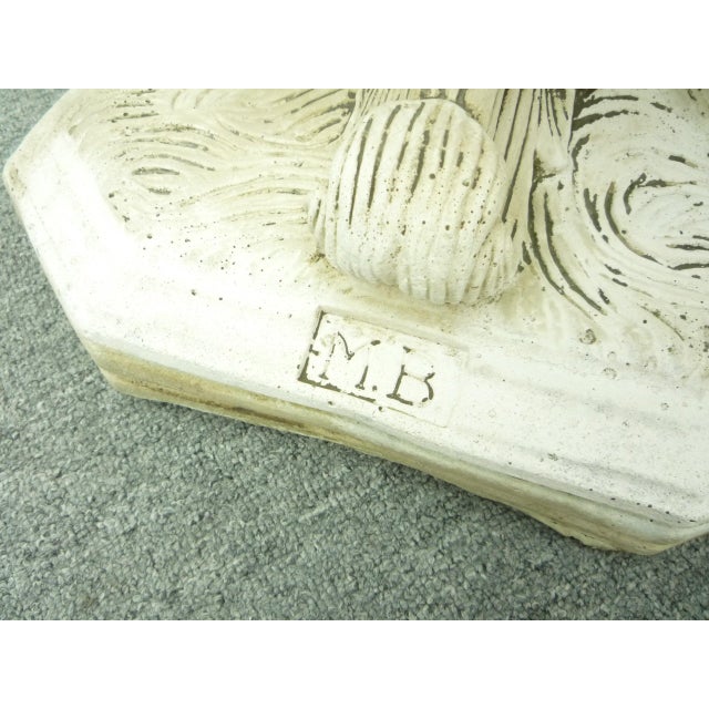 Mid-Century Stone Garden Armchairs, 1960s, Set of 4 For Sale - Image 14 of 15