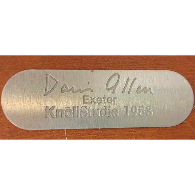 Mid 20th Century Set of Six Davis Allen for Knoll Studio "Exeter" Dining Chairs For Sale - Image 17 of 18