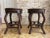 Pair of Early 19th Century Chinese Blackwood and Natural Gray Marble Top Tables For Sale In Los Angeles - Image 6 of 6