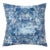 Nui Denim Pillow on Cotton/Linen Blend For Sale