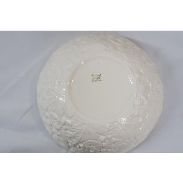 Ceramic Vintage Spode Imperial Fancies Salad Serving 9 Piece Set For Sale - Image 7 of 7