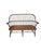 Vintage Windsor Style Spindle Back Bench Settee For Sale - Image 9 of 9