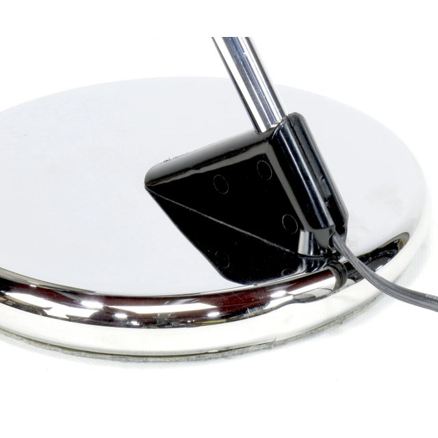 Chrome Cantilever Seneca Desk Lamps With Domed Shade, Circa 1960s - A Pair For Sale In Chicago - Image 6 of 10