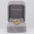 Modern 2.6Ct Sphene Ring With Earth-Mined Diamond Accents: Solid 14k Gold, Size 6.75 For Sale - Image 3 of 10