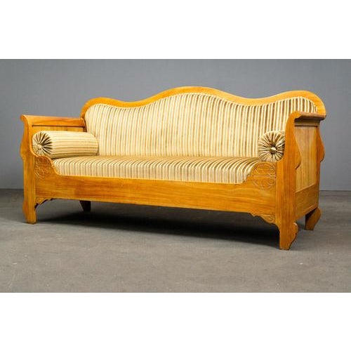 Biedermeier Sofa, Mid-19th Century For Sale - Image 5 of 16