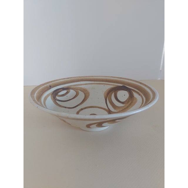 PAZ hand thrown bowl by David Morris. Based in Mill Valley, California until the 1980's he was known for developing...