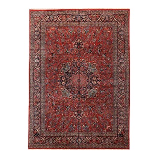 1960s Persian Ghazvin Area Rug 10’2″ X 14’1″ For Sale