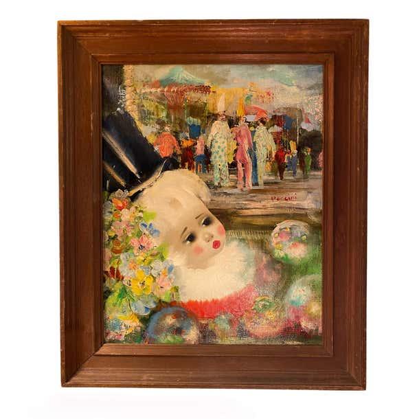"Porcelain Doll in a Ballet Dream", Painting by Santini Poncini For Sale - Image 11 of 11