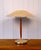 Large Swedish Modern Brass and Beech Table Lamp by Harald Notini for Böhlmarks Lampfabrik Ab, 1940s For Sale - Image 4 of 17