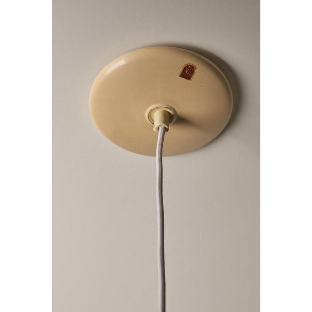 White Converted Infraphil Pendant Light from Philips, 1950s For Sale - Image 8 of 11