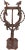 1980s Wrought Iron Candle Sconce in Rustic Finish For Sale - Image 12 of 12
