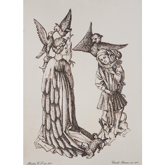 Modern Cécile Reims, Indulgence, 20th Century, Etching For Sale - Image 3 of 9