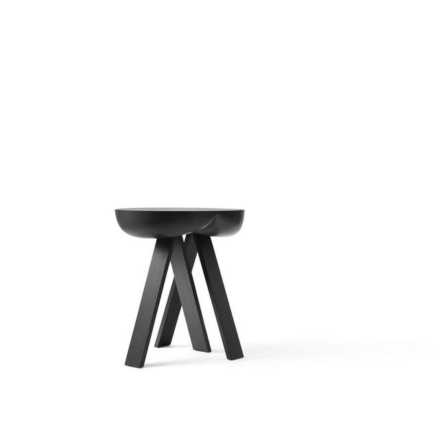 Contemporary No. 2 Side Table in Wood by Plueersmitt, Denmark, 2014 For Sale - Image 3 of 11