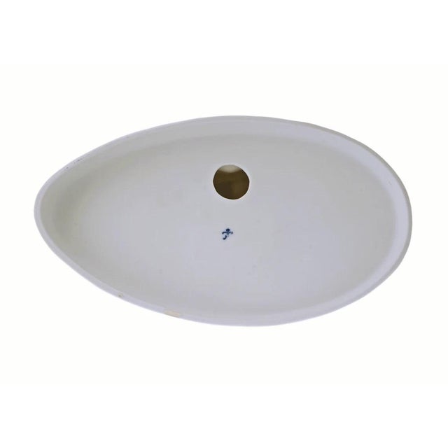 Horse Sculpture Furstenberg Porcelain White Parian Figure Signed Hussmann For Sale In Philadelphia - Image 6 of 8