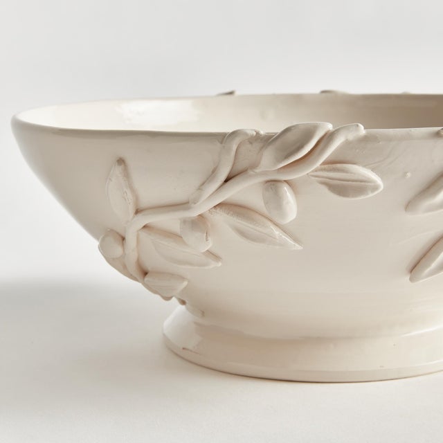 French Country Olivella Footed Bowl For Sale - Image 3 of 4
