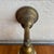 Brass Antique Industrial Brass Wall Sconce With Frosted Glass Shade For Sale - Image 8 of 13