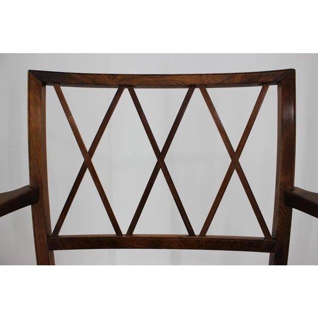 Palisander Armchair attributed to Ole Wanscher for AJ Iverson Carpenter Master, 1960s For Sale - Image 15 of 18