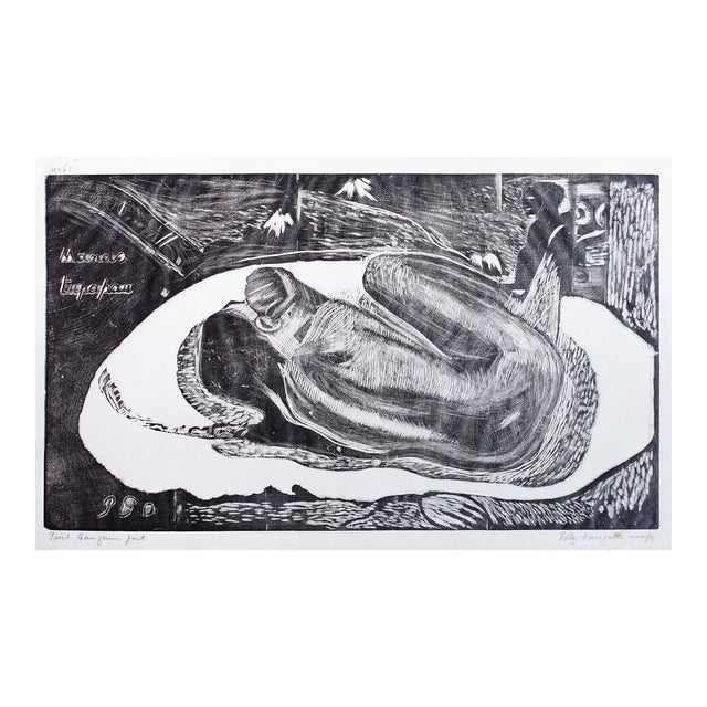 She is Haunted by a Spirit (Manu Tupapau) 1891-1893 For Sale