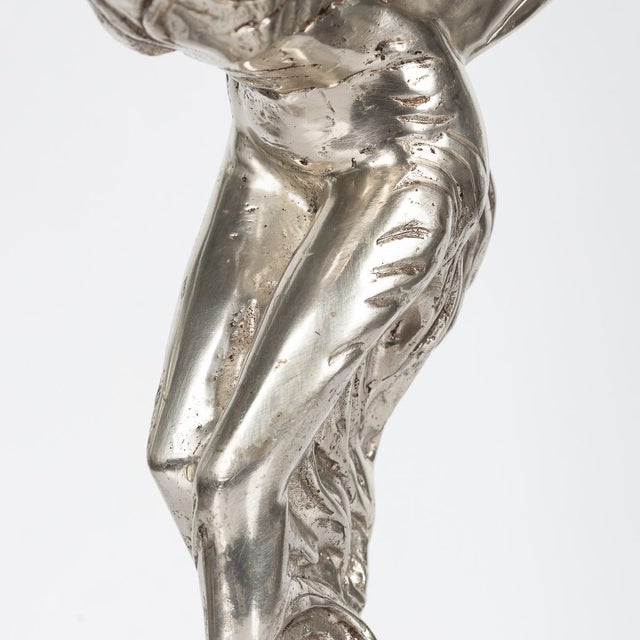 20th Century Rolls Royce Spirit of Ecstasy Statue For Sale - Image 9 of 15