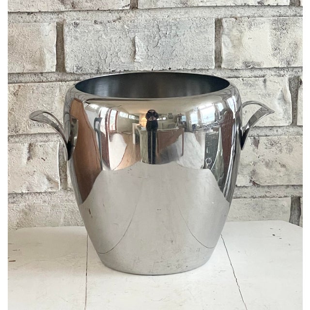 2000s Stainless Steel Spanish Champagne Bucket Chairish