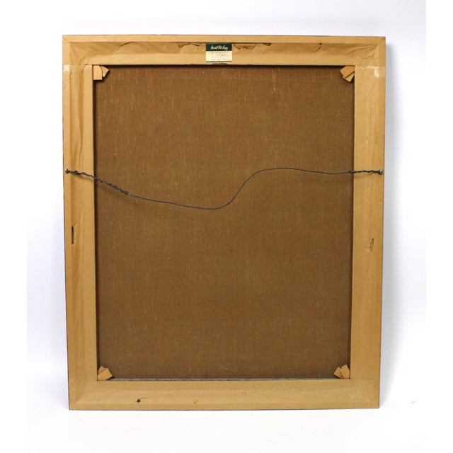 Vintage 1940s Finely Rendered Portrait of Woman by John Doctoroff For Sale In Chicago - Image 6 of 7