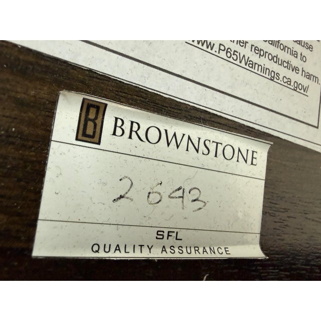 Contemporary Brownstone Balboa Counter Stool, Espresso For Sale - Image 3 of 12