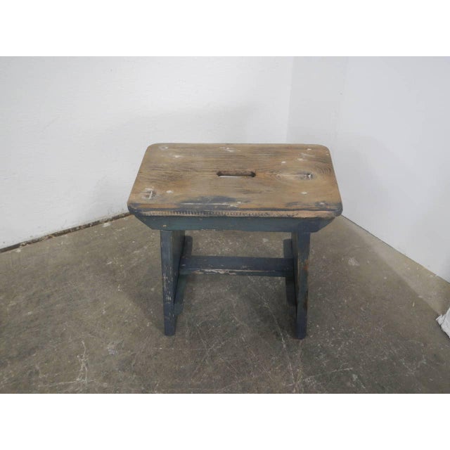 Stool in Fir, 1960 For Sale - Image 10 of 10