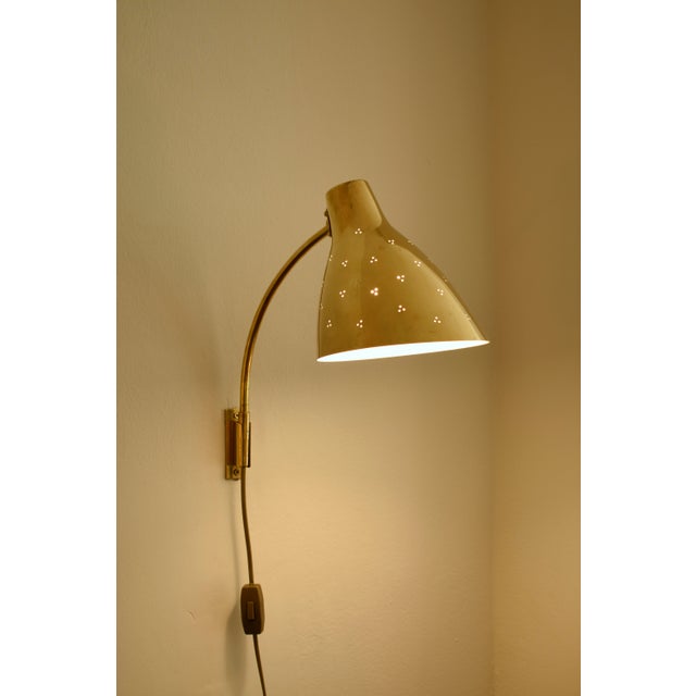 Model 50-055 Wall Lamp by Lisa Johansson-Pape for Orno, 1950s For Sale - Image 15 of 15