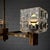 Metal Mid-Century Chandelier in Brass and Crystal from Konsthantverk Tyringe 1, Sweden, 1960s For Sale - Image 7 of 11
