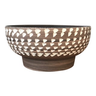 Mid-Century Terra Cotta Planter For Sale