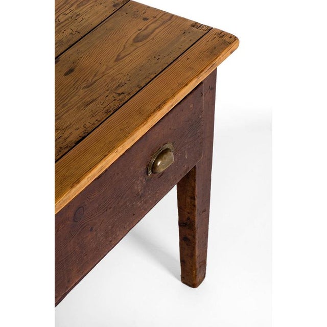 Brown Welsh Pine Preparation Table For Sale - Image 8 of 11