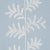 Contemporary Schumacher Eloise Embroidery Wallpaper In Sky For Sale - Image 3 of 4