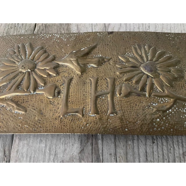 Gold Zinc Photo Frame, in Good conditions. Designed 1890 to 1919