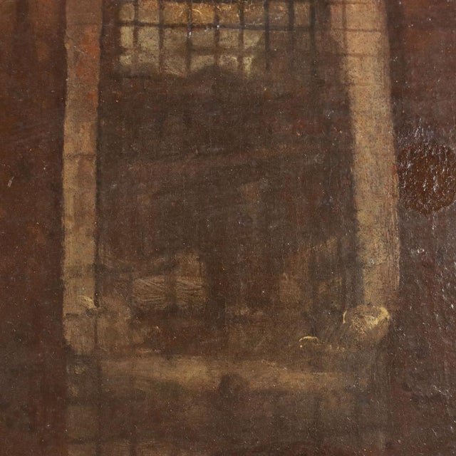 Italian Artist, Daniel in the Lions' Den, Oil on Canvas, Framed For Sale - Image 7 of 13