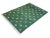 Handmade Cotton Diamond Rug, Green And White 8'x10' For Sale - Image 6 of 6