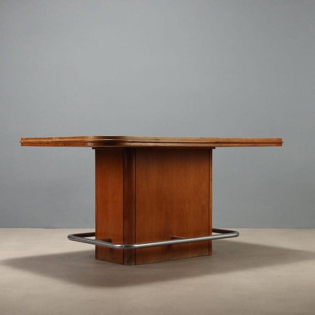 Vintage Beech and Formica Table, 1970s For Sale - Image 9 of 10