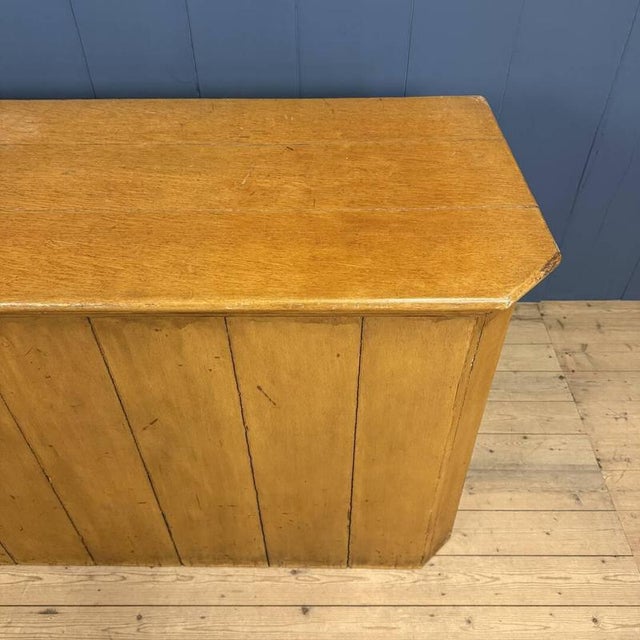 Wood Antique Dutch Painted Counter For Sale - Image 7 of 18