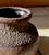 Mid-Century Modern Brutalist Studio Ceramic Art Vase with Textured Rough Glaze, Germany, 1960s For Sale - Image 3 of 12