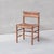 Brown Mid-Century Dordogne Rush Dining Chairs attributed to Charlotte Perriand, Set of 4 For Sale - Image 8 of 14