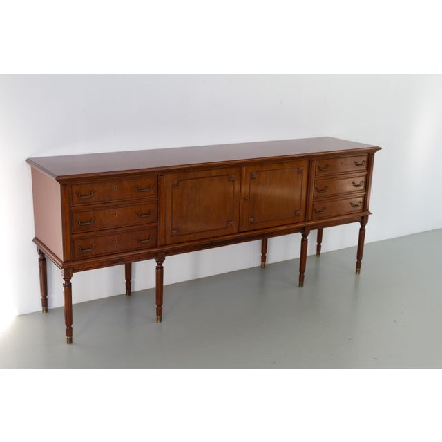 Danish Hepplewhite Mahogany Sideboard from Farre Møbelfabrik, 1970s For Sale - Image 4 of 18