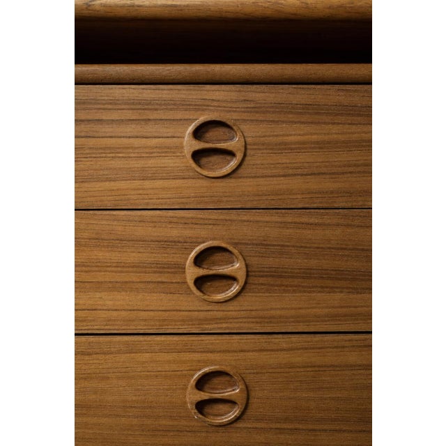 This modernist desk was designed by one of the most respected danish designers of the 20th century, arne vodder. He...
